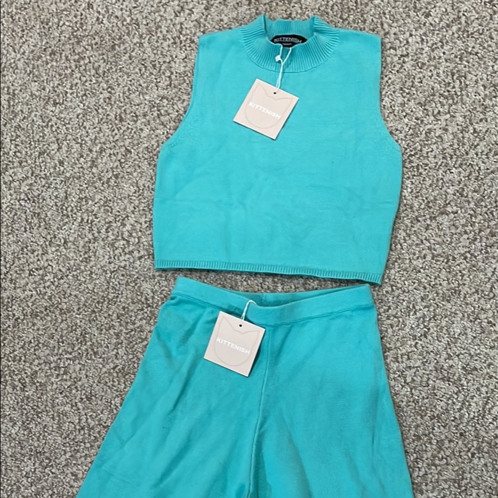 Kittenish two piece lounge set